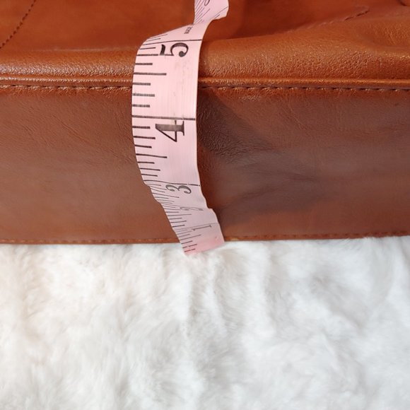 INC International Concepts Riverton Hobo Bag Brown Purse - Picture 11 of 12